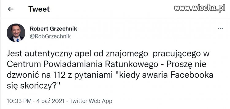 Ostatnia awaria Twarzoksiążki
