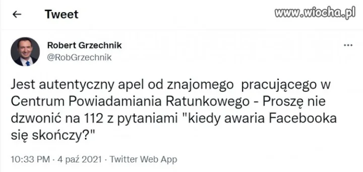 Ostatnia awaria Twarzoksiążki