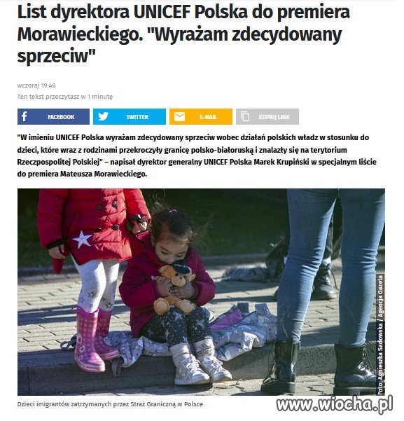 Protest UNICEF