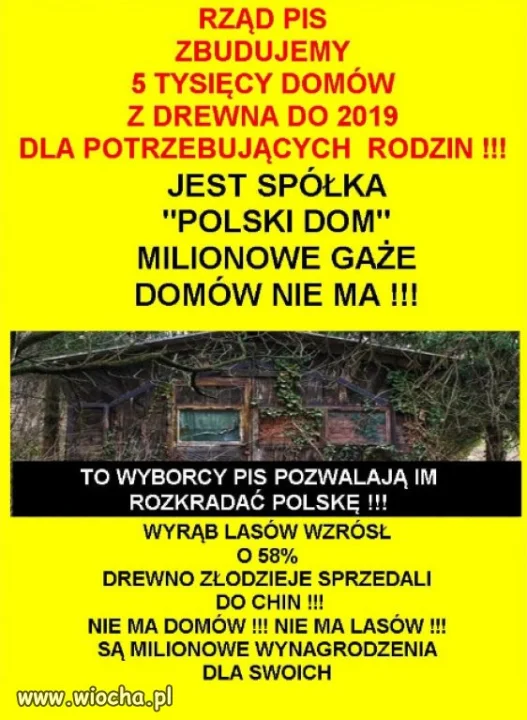 Obiecanki cacanki a glupimu elektoratowi radosc...
