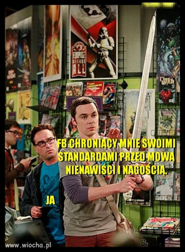 Standardy Facebooka.