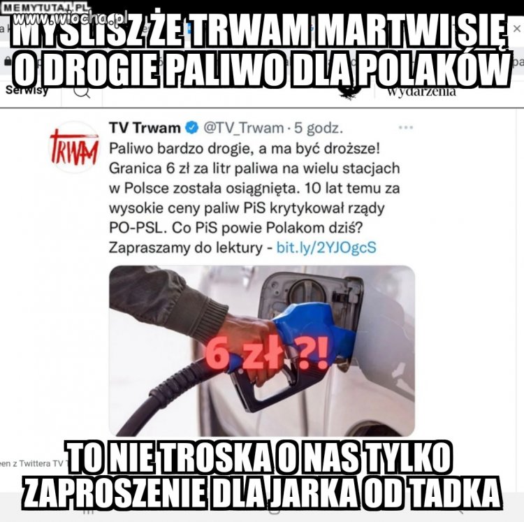 Tadek wprasza się na obiad  u jarka