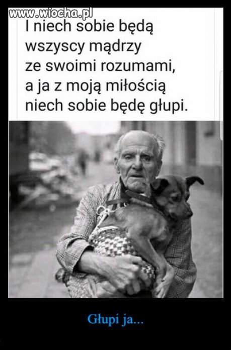 Taka prawda...w czasach, kiedy tylko kasa się liczy.
