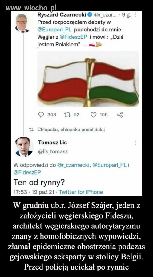Czyżby Rysiek też był na tym party ?