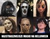 Najstraszniejsze maski na Helloween