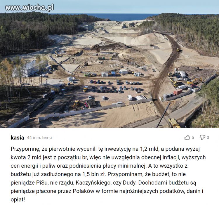 Przekop i budżet