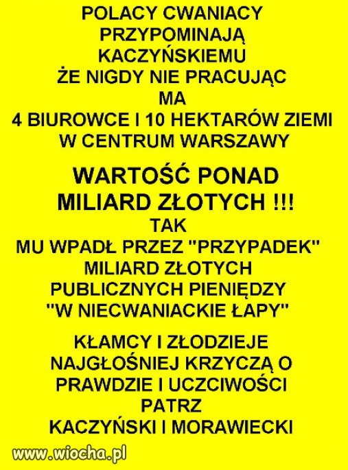Zawsze złodziej krzyczy łap złodzieja...