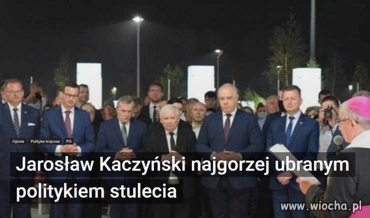 Jarosław Kaczyński to antywzór mężczyzny.