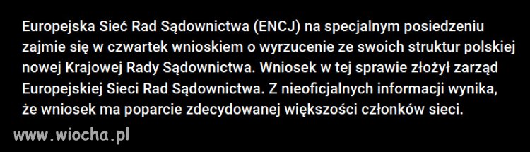 Przewodniczący KRS nie weźmie udziału w posiedzeniu.