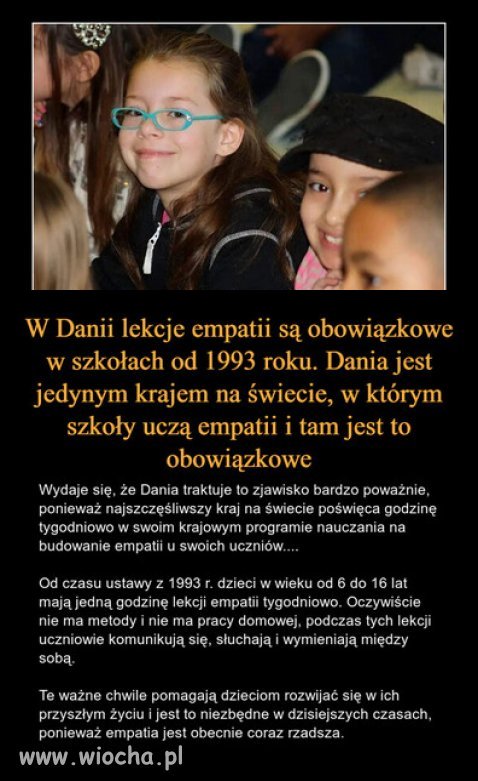 Może zamiast religii, lekcje empatii?