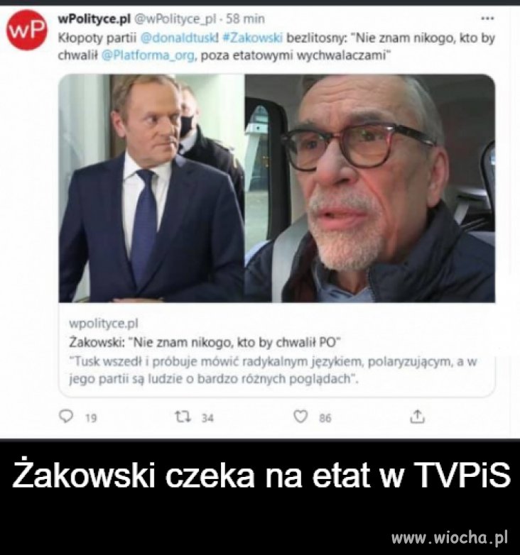 Czeka na etat 