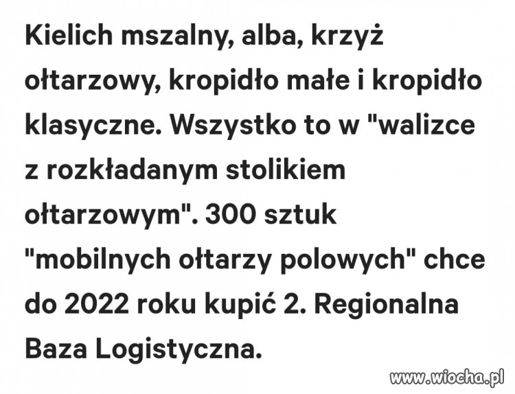Zestaw polowy