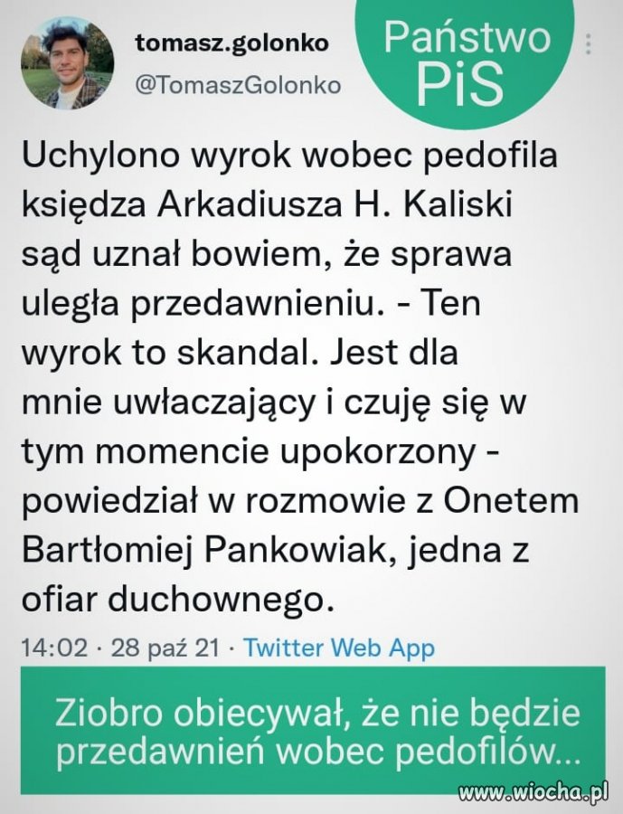 Pod specjalnym parasolem Zera