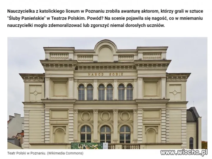 Awantura w teatrze