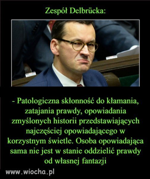 Choroby często spotykane u polityków, szczególnie PiSu...