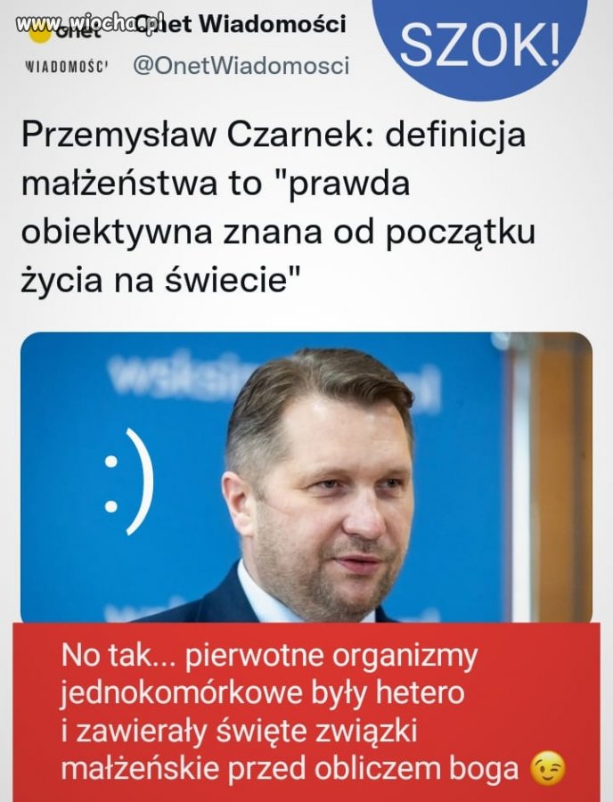 Niby wykształcony, gamoń ...