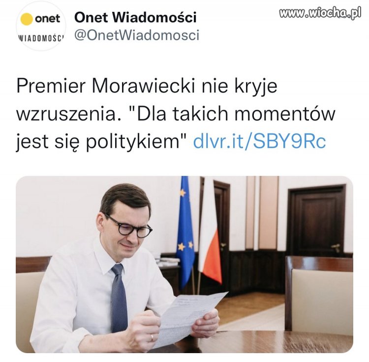 To list pochwalny od Putina...