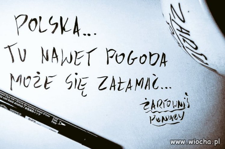 Ponury obraz...