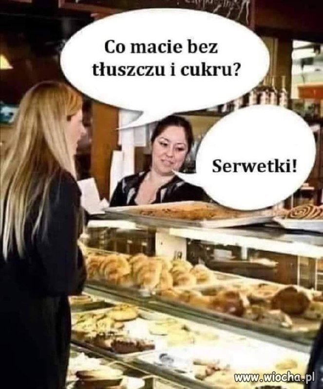 Dietetyczne serwetki 