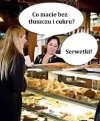 Dietetyczne serwetki 