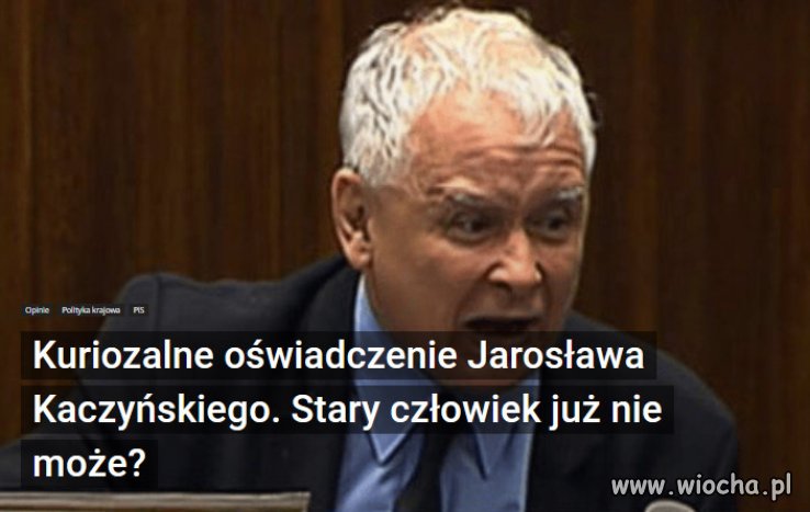 Czy Polska rzadzi senilny psychopata?