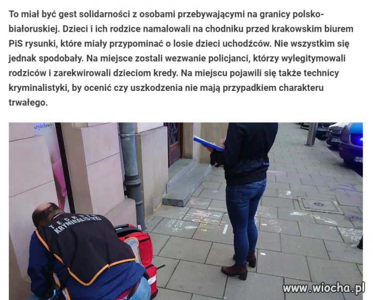 Kreda będzie dowodem zbrodni