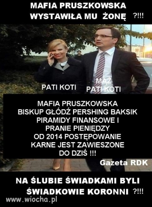  Mafie rządzą!.. Teraz maja patrona, ktory chroni.