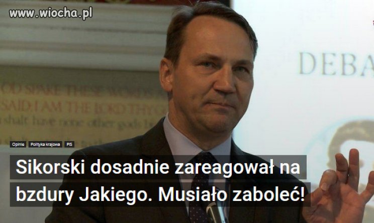 Przestań dupku okłamywać Polaków.