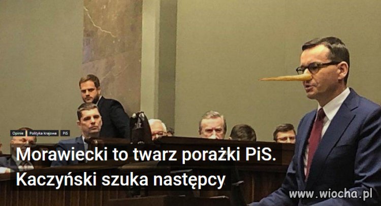 Mateusz Morawiecki to człowiek przegrany i skończony.
