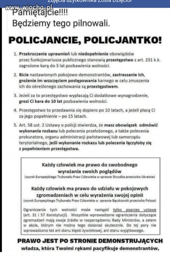 Na razie ostrzegamy