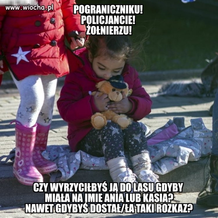 Bo po prostu trzeba być człowiekiem! Polakiem!