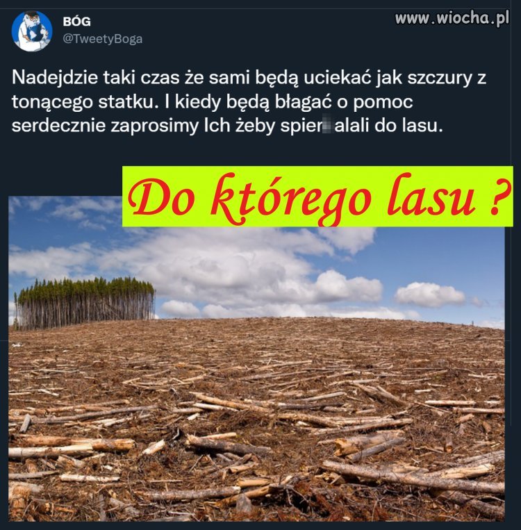 Da bóg, że nadejdzie taki czas...