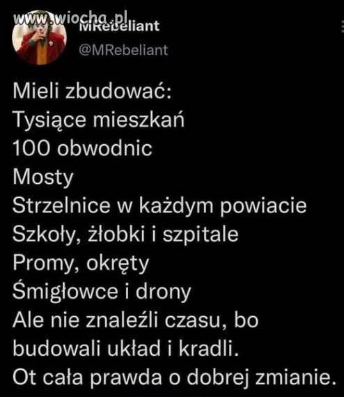 A miało być tak pięknie