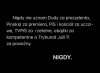 NIGDY !