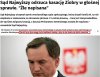 Sąd najwyższy podsumował ministra zero