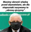 Obrona według prezesa.