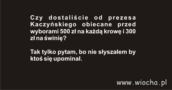 Pytanie do rolników mam