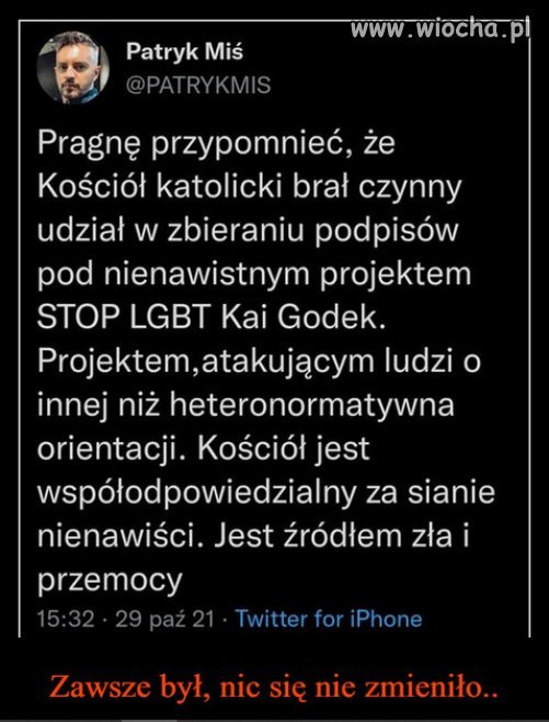 Tak tylko przypomnę przy niedzieli...po mszy!