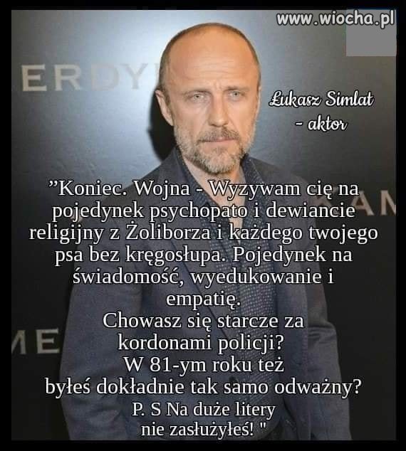 Pomysł dobry. Tylko, że karakan znów stchórzy ...