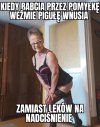 Babcia po pigule 