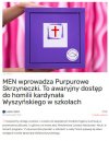 Pierwsza Purpurowa Skrzyneczka została zainstalowana