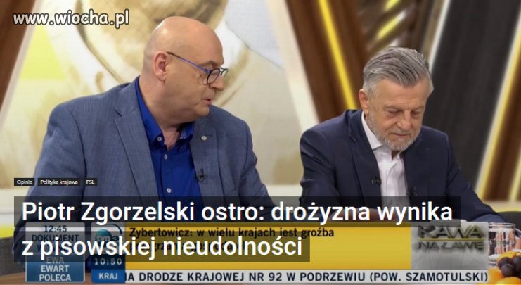 Nieudolność PiSowska jest czynnikiem wzrostu cen!