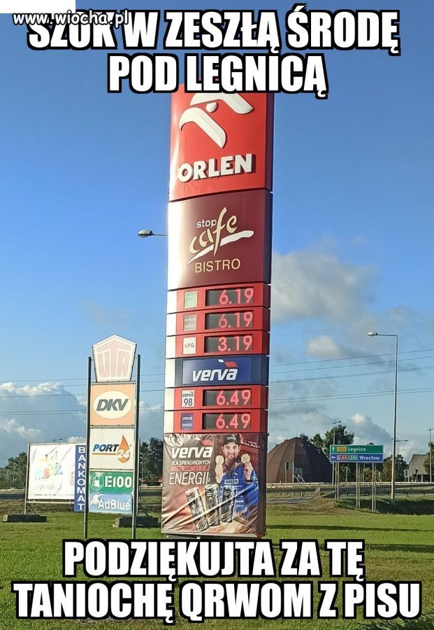 Cieszcie się ta cena dopóki jest