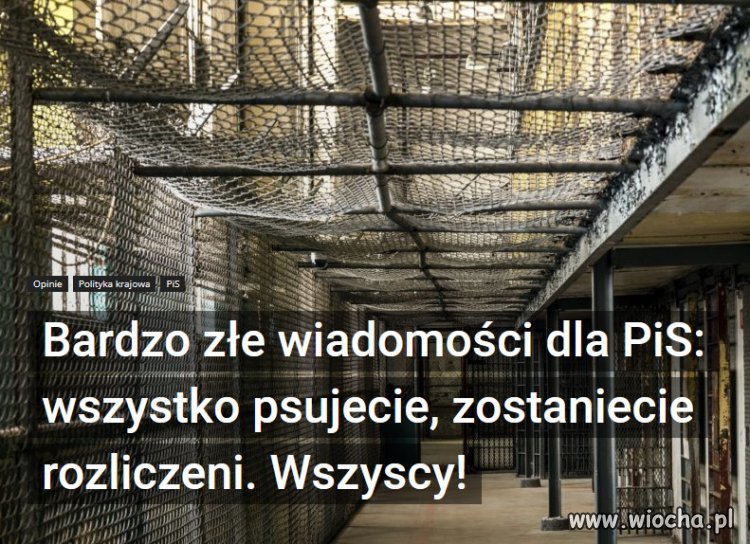 Złą robotę robicie, niszczycie nasz kraj, kradniecie, oszukujecie i kłamiecie.