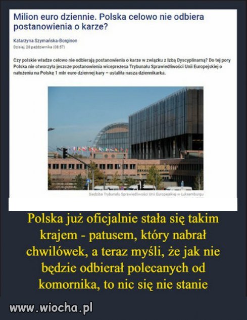 Przyszła kryska na Matyska...
