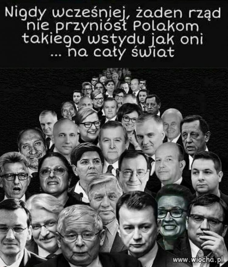 Oni przeminą, wstyd zostanie...