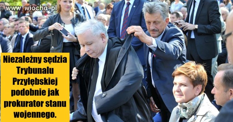 Niezależny sędzia Trybunalu Przyłębskiej podobnie jak prokurator stanu wojennego.