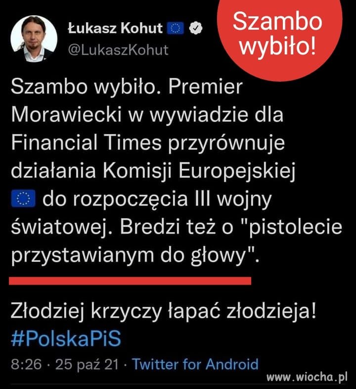 Szambo wybiło 