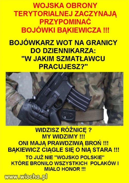  To nie wojsko tylko pajace na usługach rządu