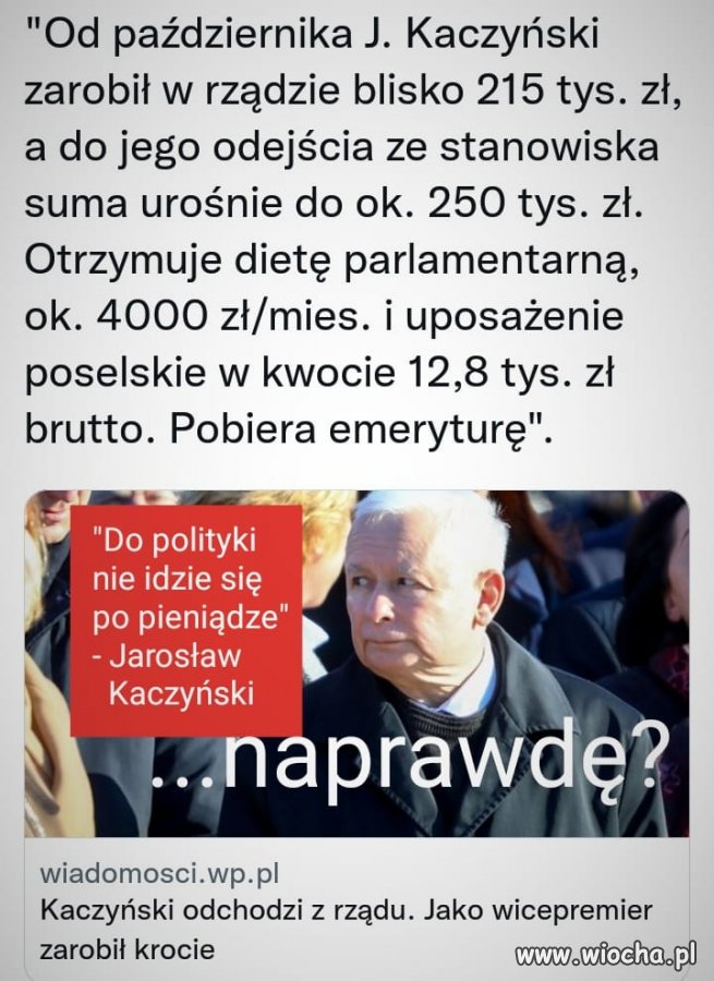 Biedny emeryt 